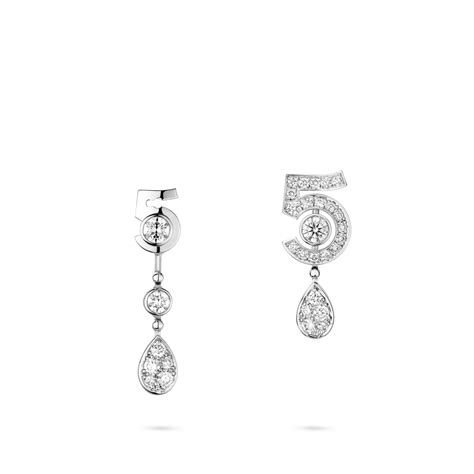 chanel earrings sana|Chanel eternal no 5 earrings.